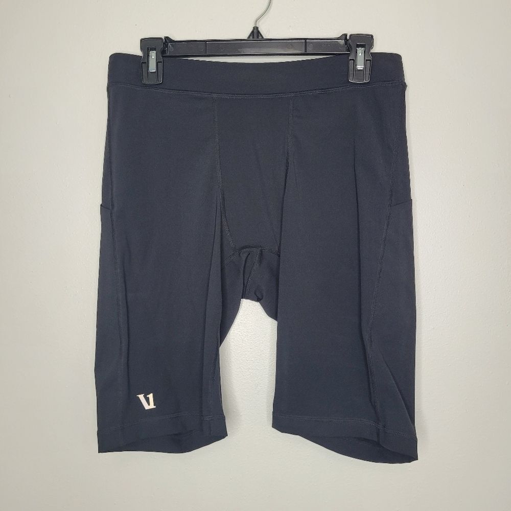 Vuori PR Shorts Black Compression Shorts Size Large